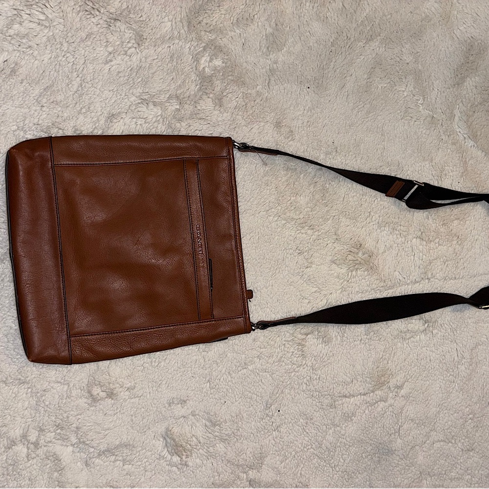 Brown Leather Crossbody Bag